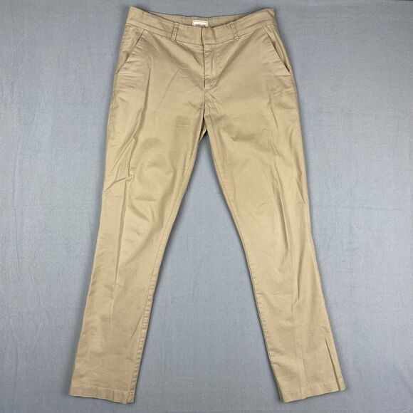Khakis by Gap Chino Pants Straight‎ Leg Uniform Women Size 2 R - Picture 2 of 7